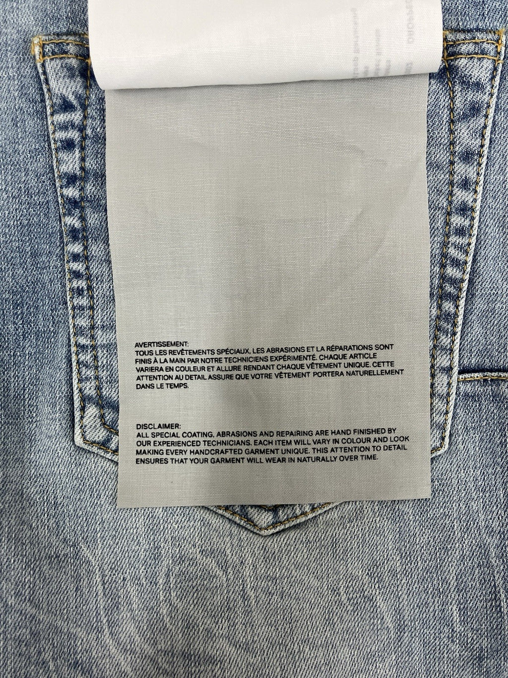 Size 28 - Purple Brand ' Light Indigo ' | Ripped-Knee | BRAND NEW!