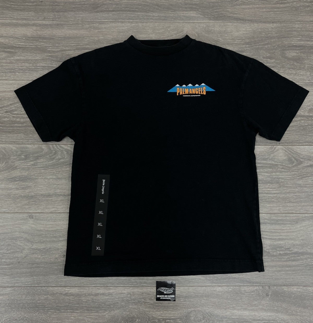 Size Small - Palm Angels Classic Yosemite Experience T-Shirt ' Black '