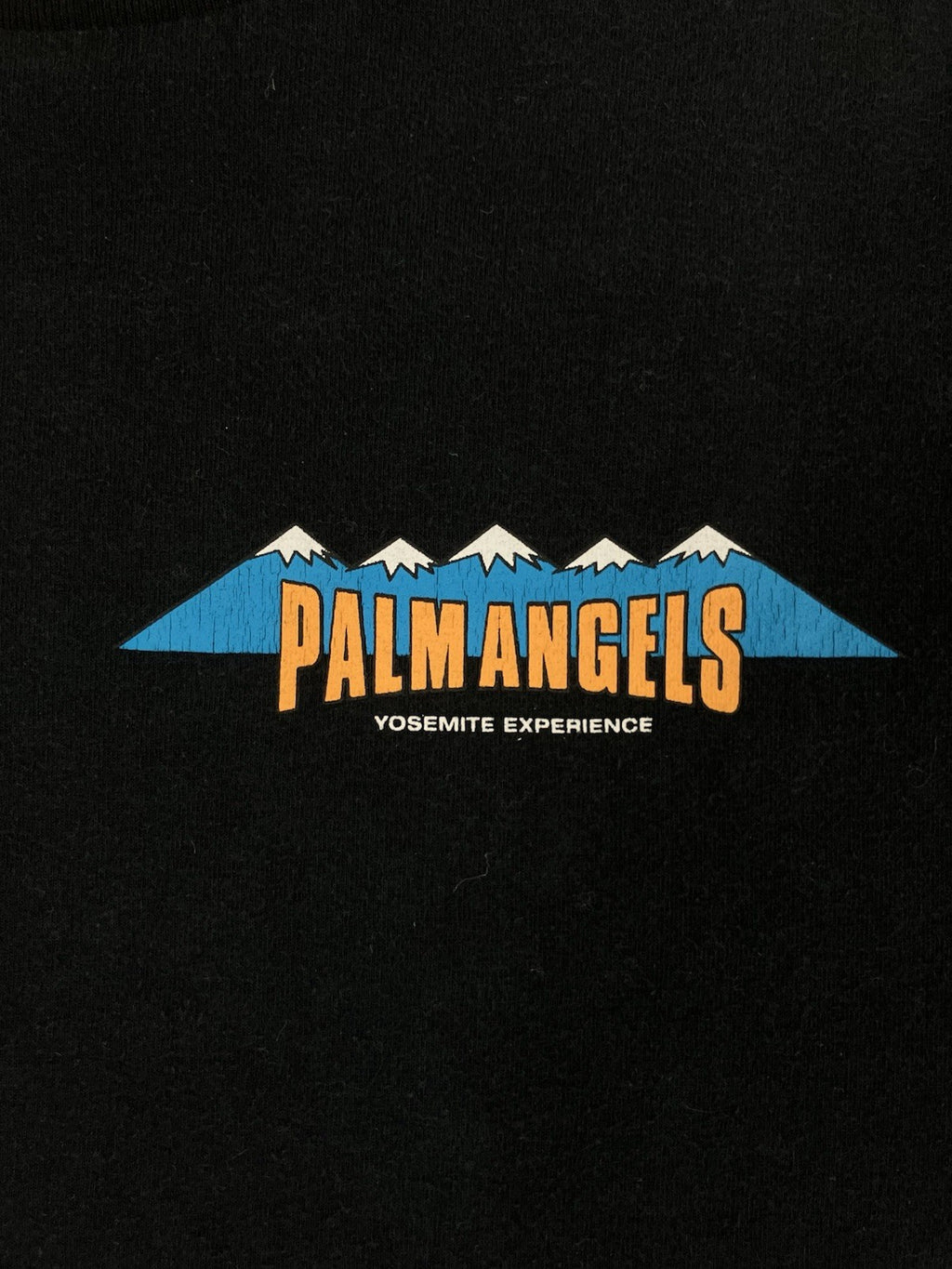 Size Small - Palm Angels Classic Yosemite Experience T-Shirt ' Black '