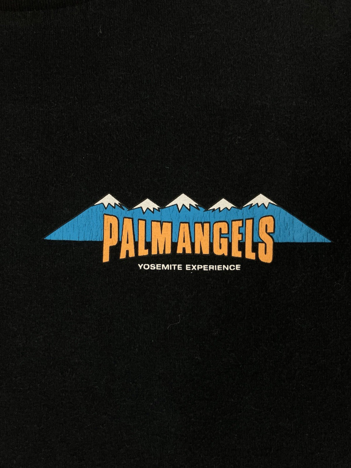Size Small - Palm Angels Classic Yosemite Experience T-Shirt ' Black '
