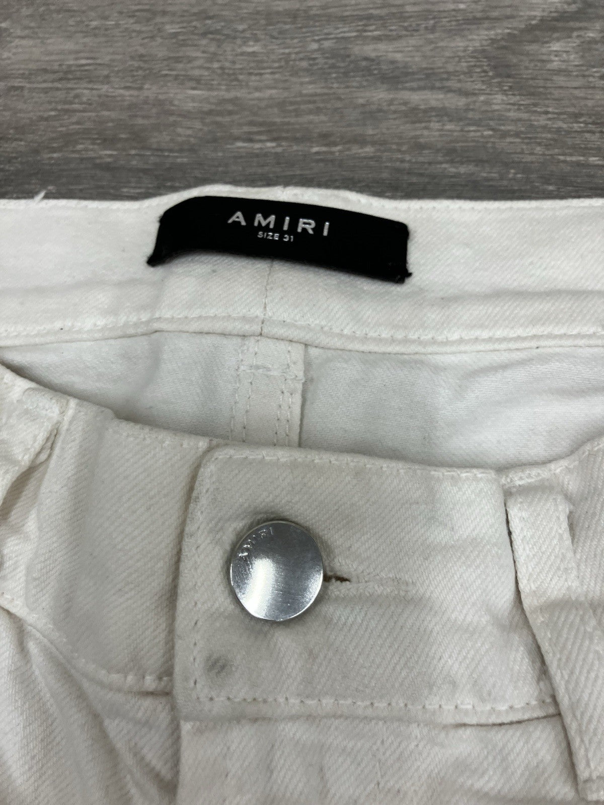 Size 31 - Amiri Denim Jeans ' White ' | GOOD CONDITION | 100% AUTHENTIC!