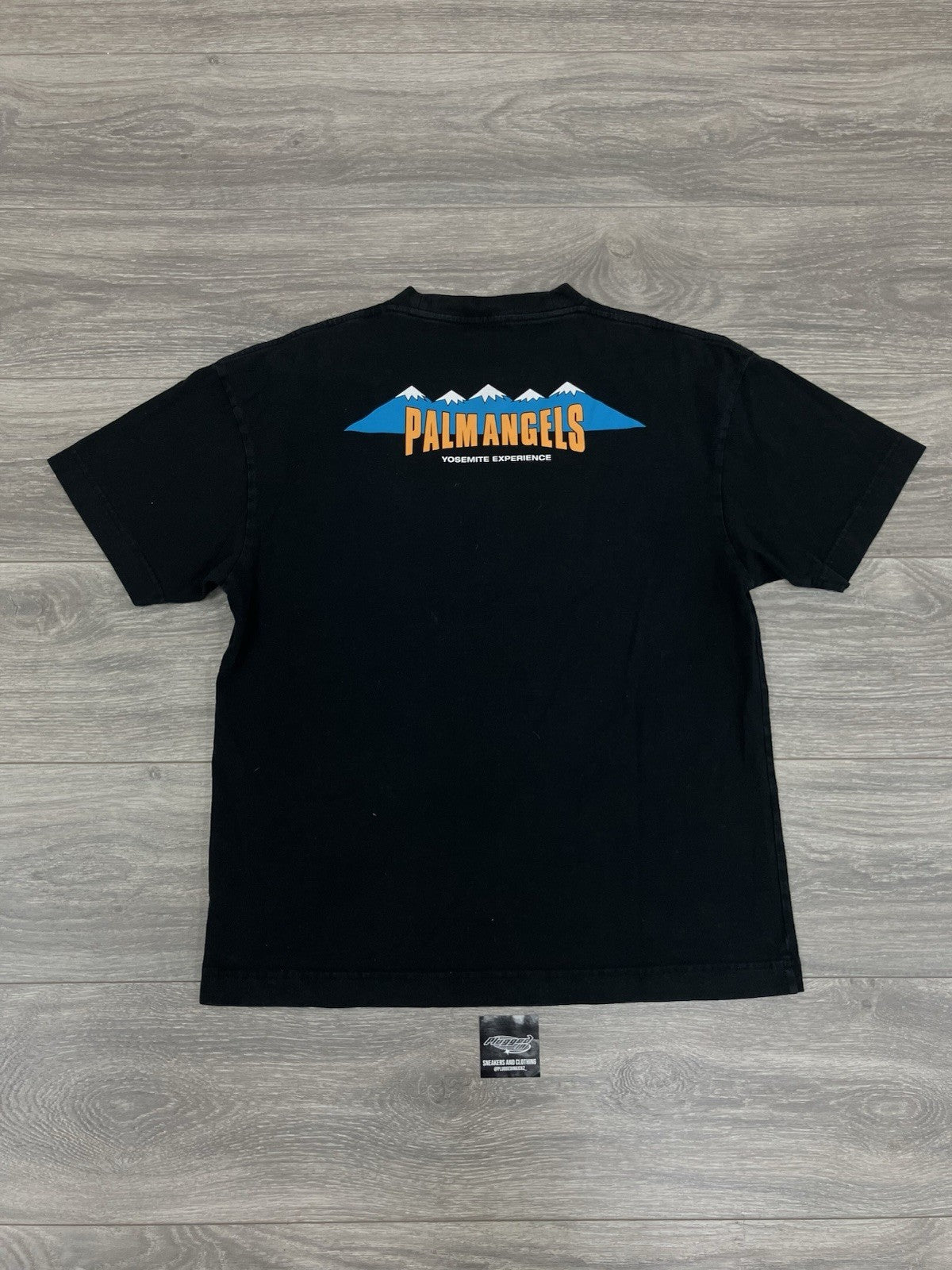 Size Small - Palm Angels Classic Yosemite Experience T-Shirt ' Black '