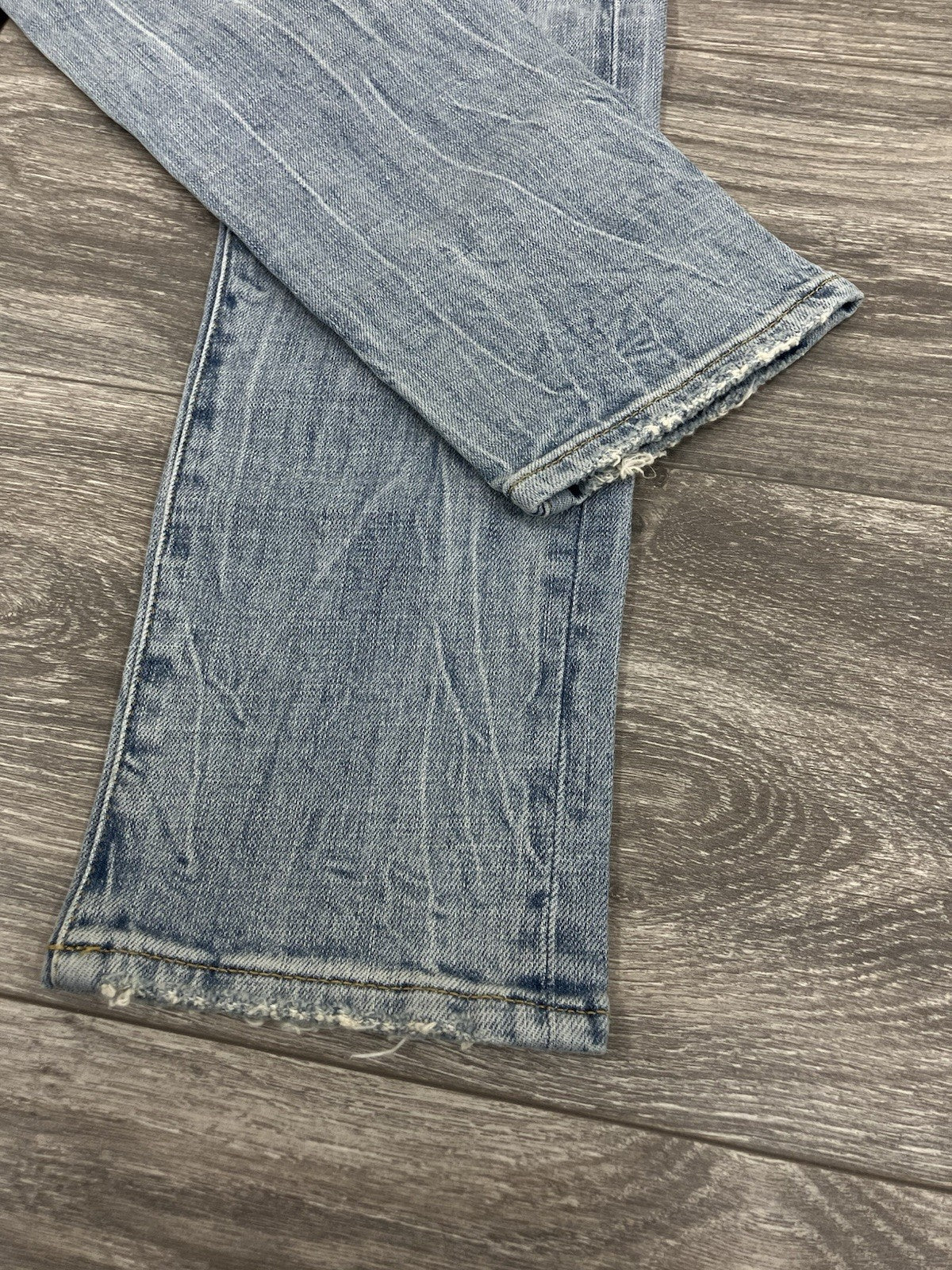 Size 28 - Purple Brand ' Light Indigo ' | Ripped-Knee | BRAND NEW!