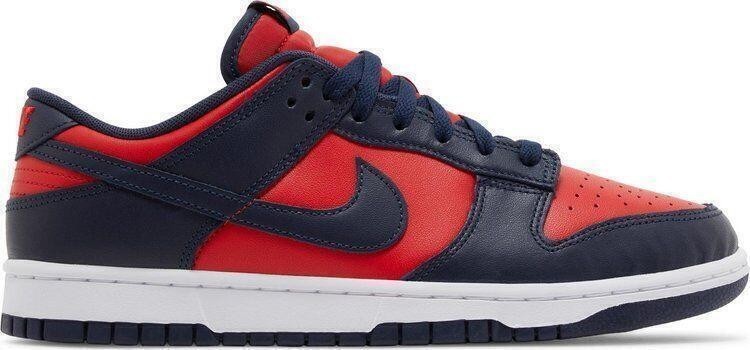 Size 11 - Nike Dunk Retro 2024 Low Navy Red |GOOD CONDITION!
