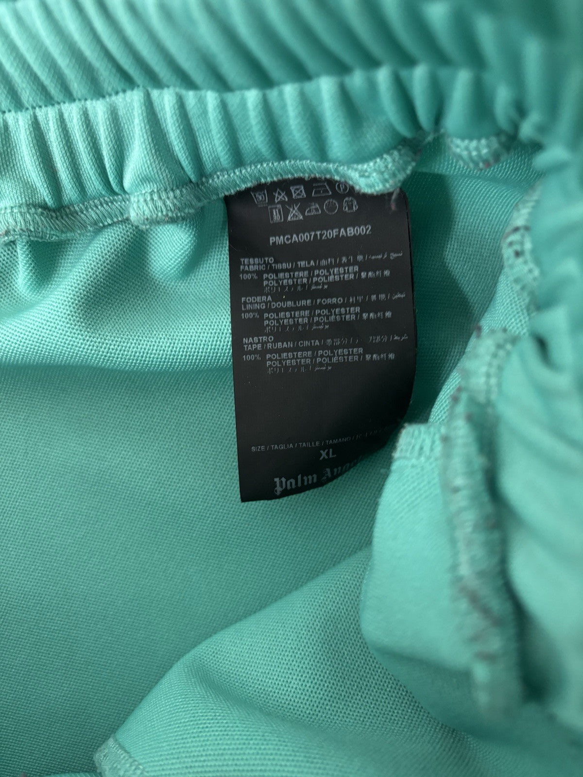 Size XL - Palm Angels Sweatpants ‘ Green, Pink ‘ | GOOD CONDITION!